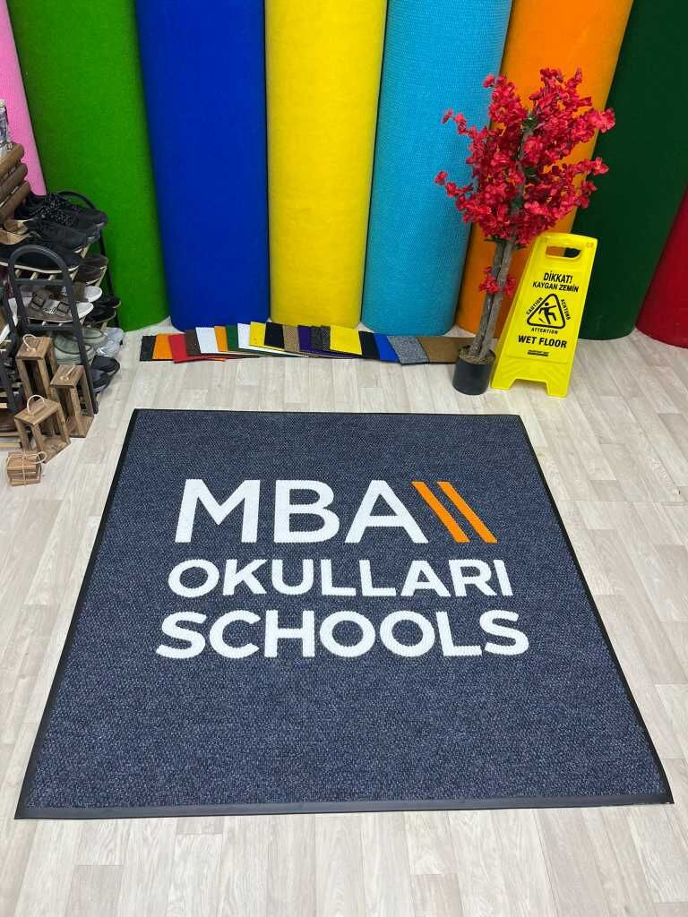 Kurumsal Logolu Halı Paspaslar - Paspas Time