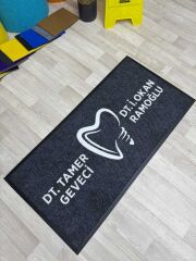 Diş Klinikleri için Logolu Paspaslar - Paspas Time