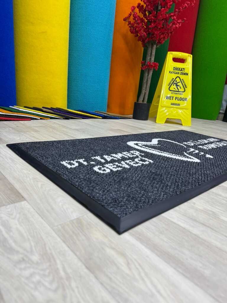 Diş Klinikleri için Logolu Paspaslar - Paspas Time