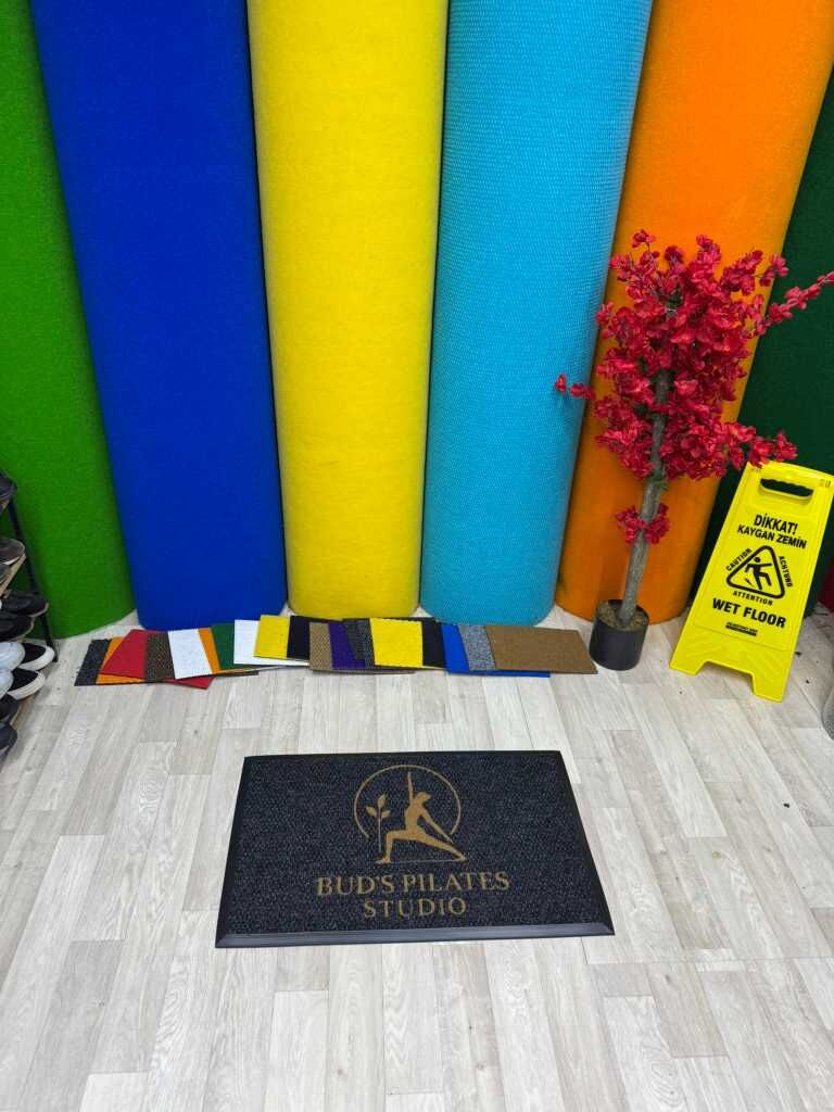 Kliniklere Özel Logolu Paspaslar - Paspas Time