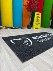 Diş Kliniklerine Özel Logolu Halı Paspaslar - Paspas Time