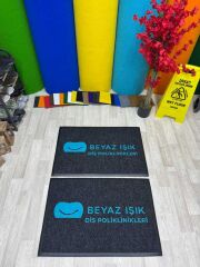 Poliklinikler için Logolu Paspaslar - Paspas Time