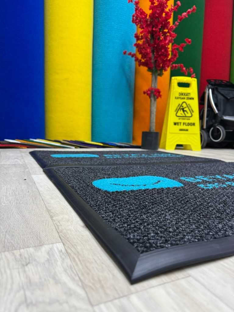 Poliklinikler için Logolu Paspaslar - Paspas Time