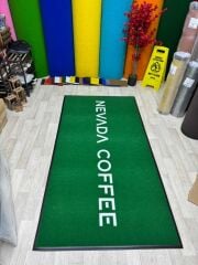 Cafeler için Özel Logolu Paspaslar - Paspas Time