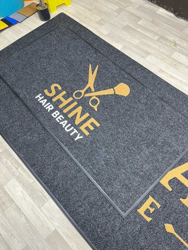 Kuaförlere Özel Logolu Paspaslar - Paspas Time