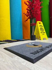 Mağazalar için Logolu Halı Paspaslar - Paspas Time