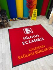 Eczaneler için Logolu Paspaslar