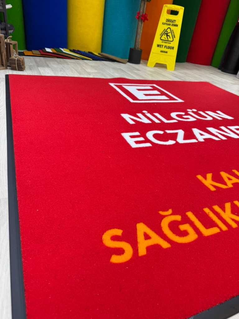 Eczaneler için Logolu Paspaslar