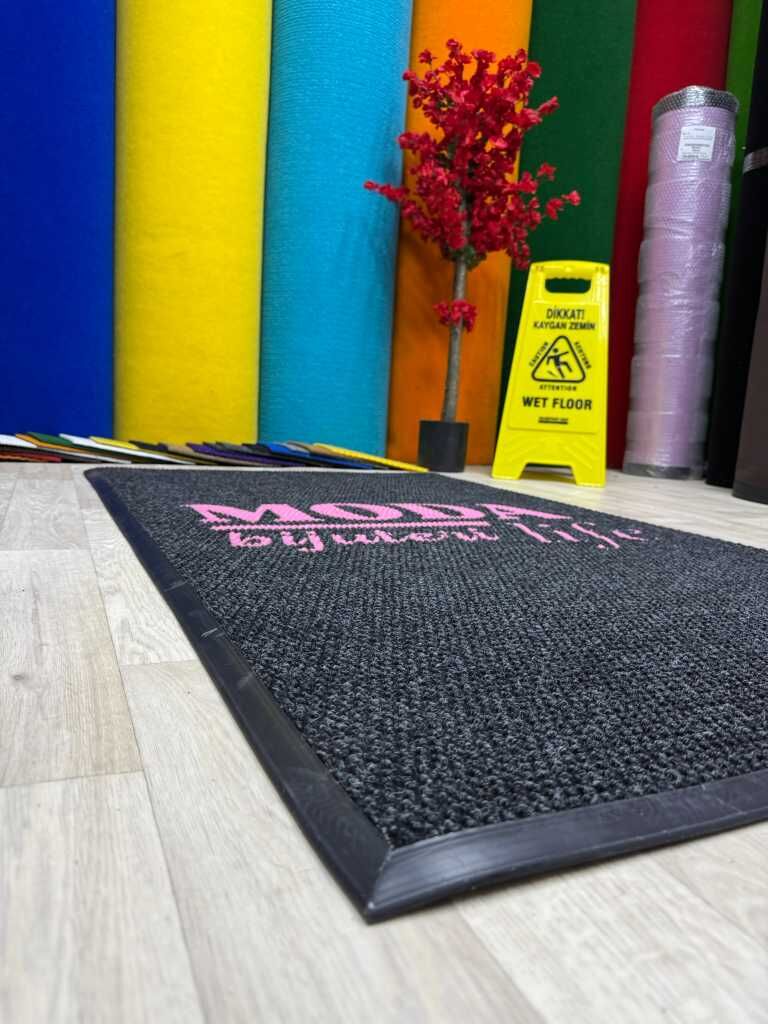 Giyim Mağazaları için Logolu Paspaslar - Paspas Time