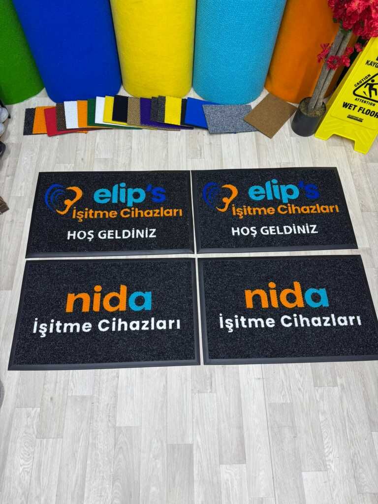 Şirketlere Özel Logolu Paspaslar - Paspas Time