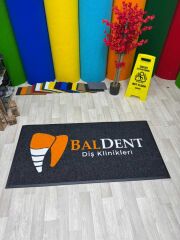 Diş Kliniklerine Özel Logolu Paspaslar - Paspas Time