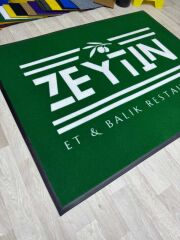 Restaurantlara Özel Logolu Paspas - Paspas Time