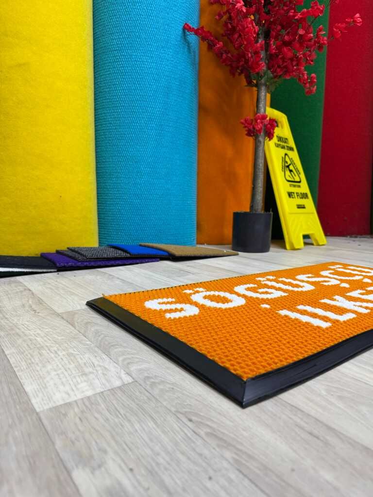 Yemek Firmaları için Logolu Paspas