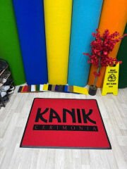 Firmalara özel logolu kapı önü paspas, dayanıklı ve kişiye özel tasarım