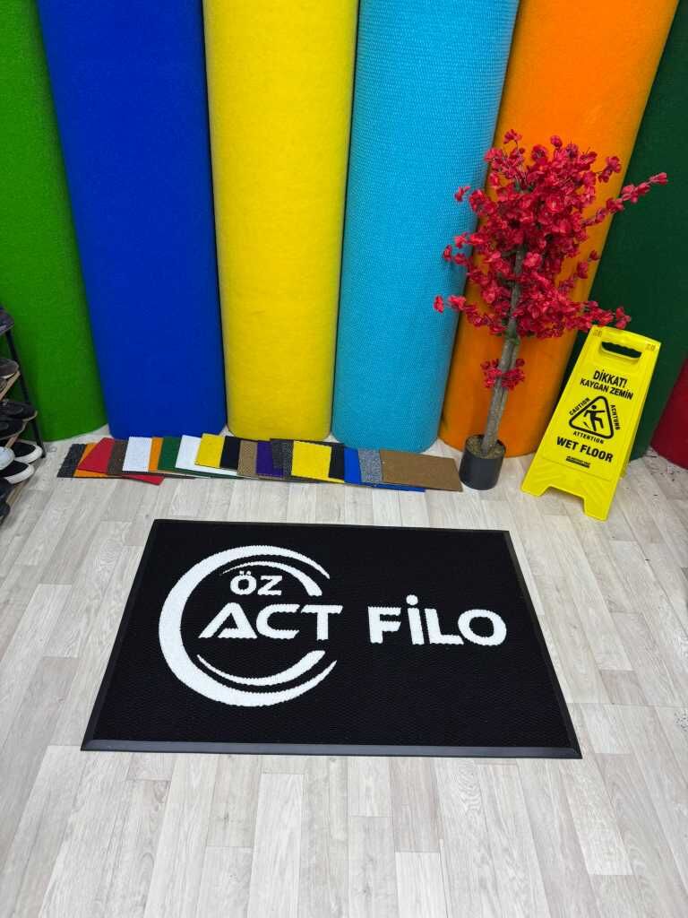 Mağazalara Özel Logolu Paspaslar - Paspas Time