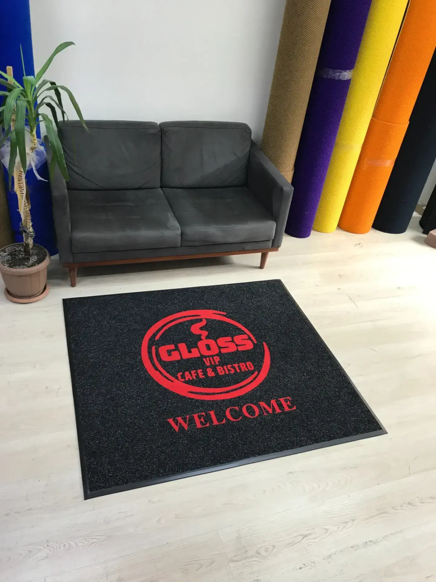 Restaurantlar için Logolu Paspas - Paspas Time