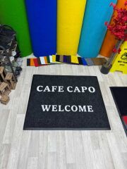 Cafeler için Özel Tasarım Logolu Paspaslar - Paspas Time