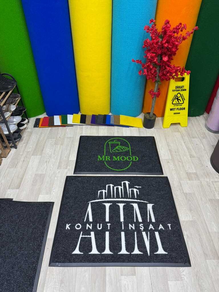 İnşaat Firmaları için Logolu Paspas - Paspas Time