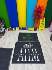 İnşaat Firmaları için Logolu Paspas - Paspas Time