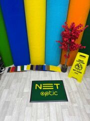 Mağazalar için Logolu Gri Paspas - Paspas Time