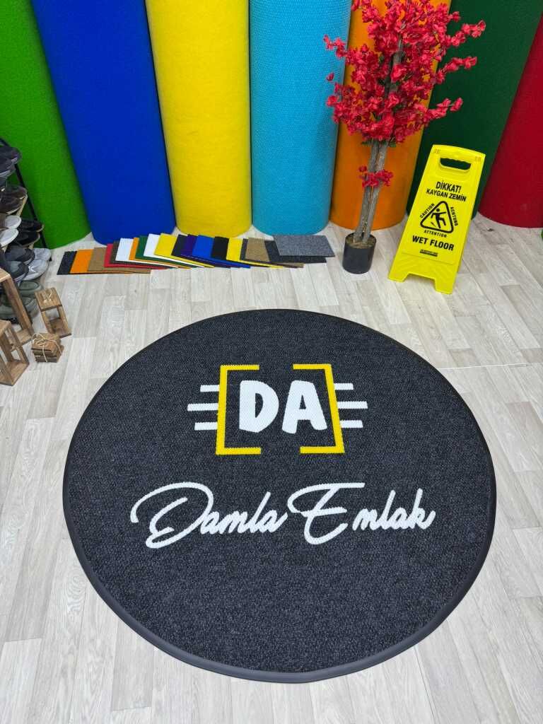 Emlak Firmalarına Özel Logolu Paspaslar - Paspas Time