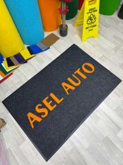 Firmalara Özel Logolu Siyah Paspaslar - Paspas Time