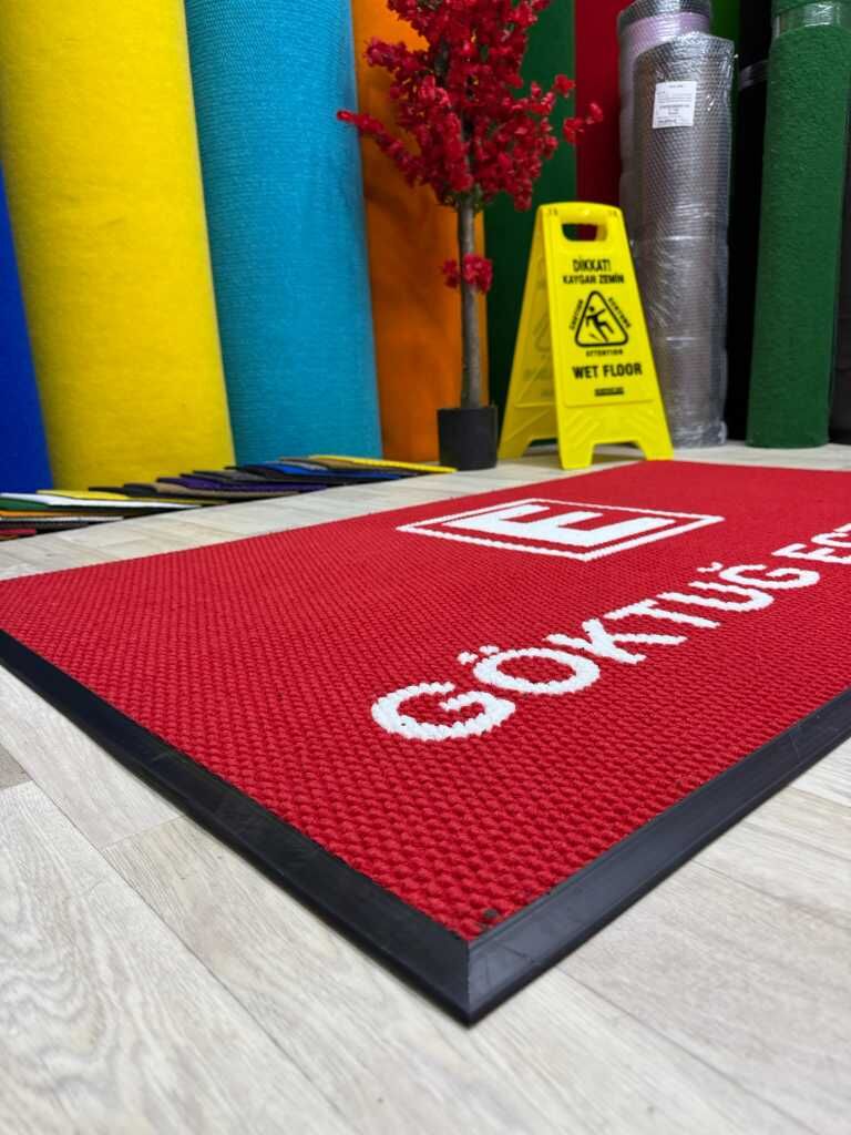 Eczaneler için Logolu Halı Paspas - Paspas Time