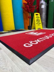 Eczaneler için Logolu Halı Paspas - Paspas Time