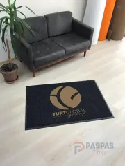 Markalar için Logolu Halı Paspaslar - Paspas Time