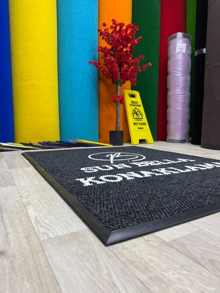 Hoteller için Logolu Halı Paspas - Paspas Time