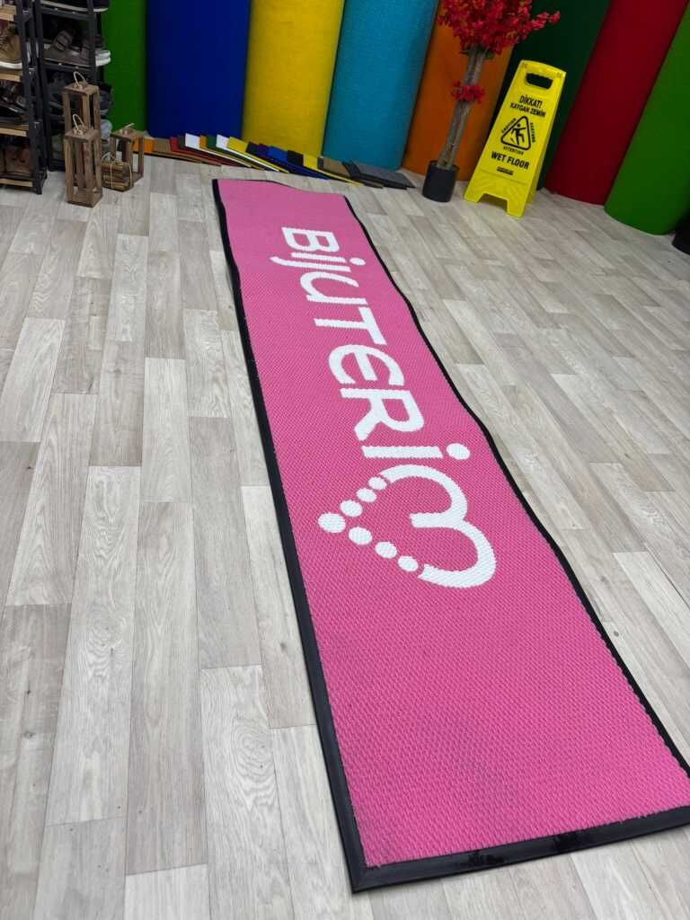 Kişiye Özel Tasarım Logolu Paspaslar