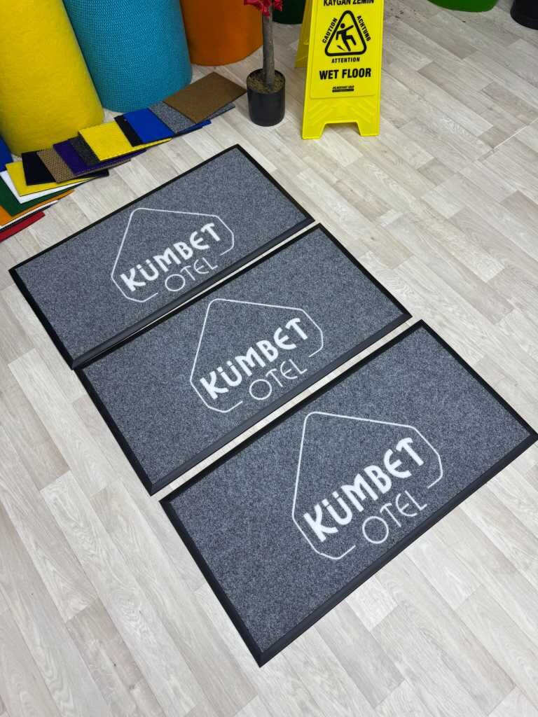 Oteller için Özel Logolu Halı Paspas