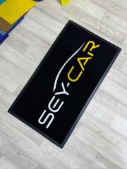 Oto Galeriler için Logolu Paspas - Paspas Time