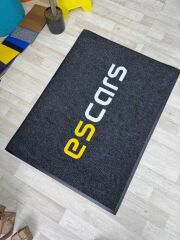 Firmalara Özel Logolu Siyah Paspas - Paspas Time