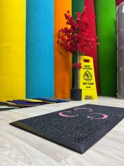 Markalar için Logolu Halı Paspas - Paspas Time