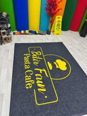 Cafeler için Özel Logolu Paspaslar - Paspas Time