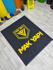 Kişiye Özel Logolu Siyah Paspaslar - Paspas Time