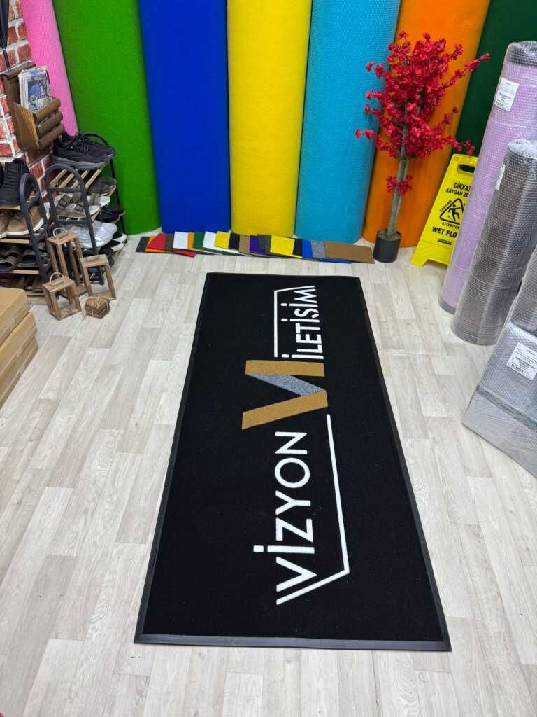 Kişilere Özel Logolu Paspas - Paspas Time