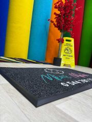 Ofislere Özel Logolu Paspas - Paspas Time