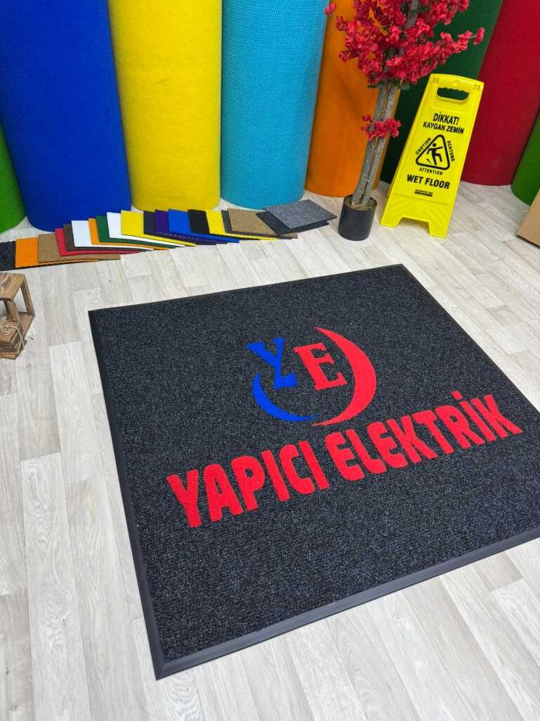 Kurumsal Logolu Halı Paspaslar - Paspas Time