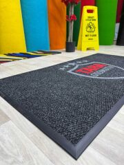 Otomotiv Firmaları için Logolu Siyah Paspaslar - Paspas Time