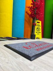 Klinikler için Logolu Halı Paspaslar - Paspas Time